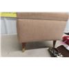 Image 3 : Sewing Stool w/ Hindged Top and Sewing Notions.