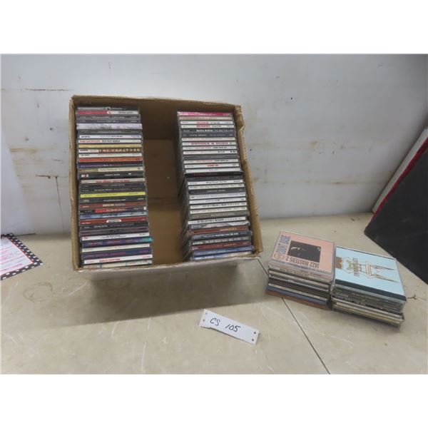 Eighty CDs Including Madonna, Meat Loaf, Tina Turner, Steppenwolf, Cher, and More