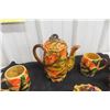 Image 2 : Feuilles Tea Set with Tray and Sugar Pot