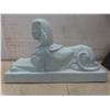 Image 2 : Porcelain Sphinx Figurine Measuring 15" x 24" x 8 1/2"
