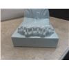 Image 3 : Porcelain Sphinx Figurine Measuring 15" x 24" x 8 1/2"