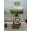 Image 2 : Two Vintage Hurricane Table Lamps, 22 Inches Tall