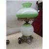 Image 7 : Two Vintage Hurricane Table Lamps, 22 Inches Tall