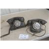 Image 1 : Two Northern Electric Older Desk Phones