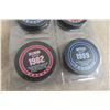 Image 4 : Six Hockey Hall of Fame Pucks With Names and Years of Induction