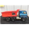 Image 1 : Ertl Pressed Metal Dump Truck, 13 in.