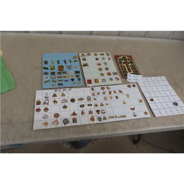 Quantity of Pin Back Buttons