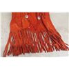 Image 4 : Leather Native Style Single Vest, Size Believed to be Large