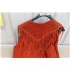 Image 6 : Leather Native Style Single Vest, Size Believed to be Large