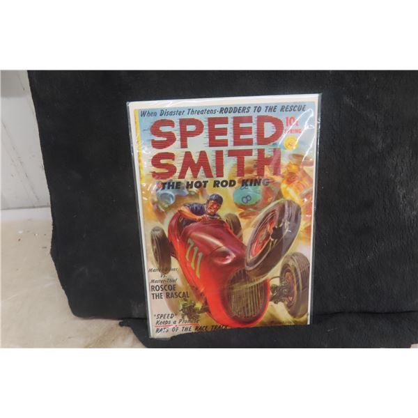Speed Smith The Hot Rod King Comic, 10¢ Issue 1950s