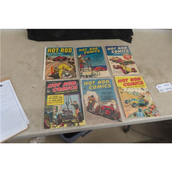 Set of 6 Hot Rod Comics, Issues #2–7
