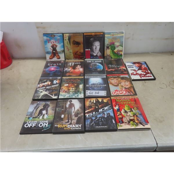 Seventeen DVDs