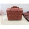 Image 12 : Two Vintage Leather Bags, Briefcase and Camera Bag