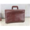 Image 6 : Two Vintage Leather Bags, Briefcase and Camera Bag