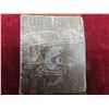 Image 6 : Wall Hanging with Carved Soapstone Tiles Mounted On Leather, 15" x 3 1/2",  Round Inuit Style Piece,