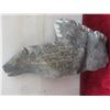 Image 2 : Dog Howling Black Stone Carving By Navak Siranik From Baffin Island, ", Hand Carved Inuit Work, Sig