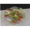 Image 16 : Crystal D'Arques Lead Crystal With Hand Blown Art Glass Vase And Ruffle Pedestal Centerpiece Bowl