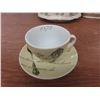 Image 9 : China Soup Tureen Set With Plate, Ladle, Creamers, Sugar Bowl, Salt And Pepper Shakers, Trivets And