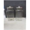 Image 6 : Glass Canister And Kitchenware Lot With Sugar Shaker, Sealer Jar, Creamer And Hand Pressed Juicer