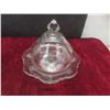 Image 6 : Indiana Glass And Depression Glass Serving Pieces Including Blue Bowl, Butter Dish And Candy Dish
