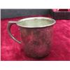 Image 19 : Vintage Flatware And Tableware Lot With Napkin Rings, Egg Cups And Birks Sterling Shakers