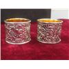 Image 22 : Vintage Flatware And Tableware Lot With Napkin Rings, Egg Cups And Birks Sterling Shakers