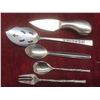 Image 4 : Vintage Flatware And Tableware Lot With Napkin Rings, Egg Cups And Birks Sterling Shakers