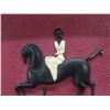 Image 3 : Two Decorative Plastic Or Chalkware Pictures Measuring 7 1/2" x 10"
