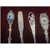 Image 12 : Collector Spoon Lot With Silver Plated Tongs And Vintage Gerber Long Handled Spoon