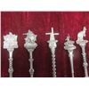 Image 4 : Collector Spoon Lot With Silver Plated Tongs And Vintage Gerber Long Handled Spoon