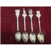 Image 5 : Collector Spoon Lot With Silver Plated Tongs And Vintage Gerber Long Handled Spoon