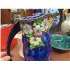 Image 4 : Art Glass And Ceramic Pitchers And Vases With Serving Bowl