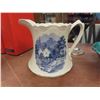 Image 5 : Art Glass And Ceramic Pitchers And Vases With Serving Bowl