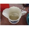 Image 6 : Art Glass And Ceramic Pitchers And Vases With Serving Bowl