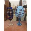 Image 8 : Art Glass And Ceramic Pitchers And Vases With Serving Bowl