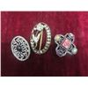 Image 4 : Vintage Jewellery: Brooches, Necklace, Locket and Earrings