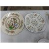 Image 3 : Twelve China Serving Plates: Staffordshire, Royal Crown Pottery, Royal Cauldon and Ridgways