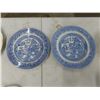 Image 4 : Twelve China Serving Plates: Staffordshire, Royal Crown Pottery, Royal Cauldon and Ridgways