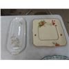 Image 6 : Twelve China Serving Plates: Staffordshire, Royal Crown Pottery, Royal Cauldon and Ridgways