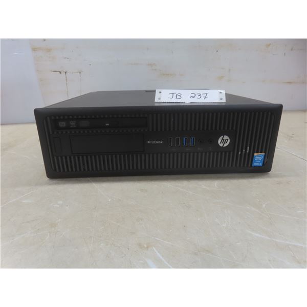 HP ProDesk 600 G1 Desktop With Intel i5, Wi-Fi, Power Cable, and Windows 11 Installed