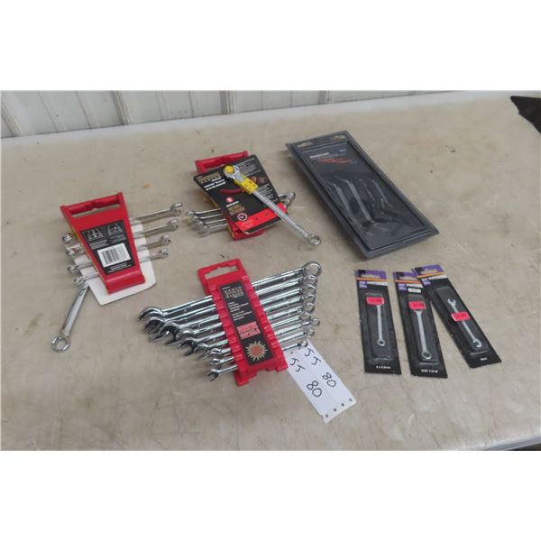 New Wrenches, Ratchet, and Open End