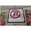 Image 2 : Metal No Parking Sign, House Numbers and Letters - All New