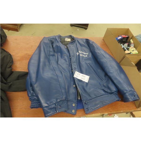 St Boniface Seals Leather Jacket Hockey Club from 30s