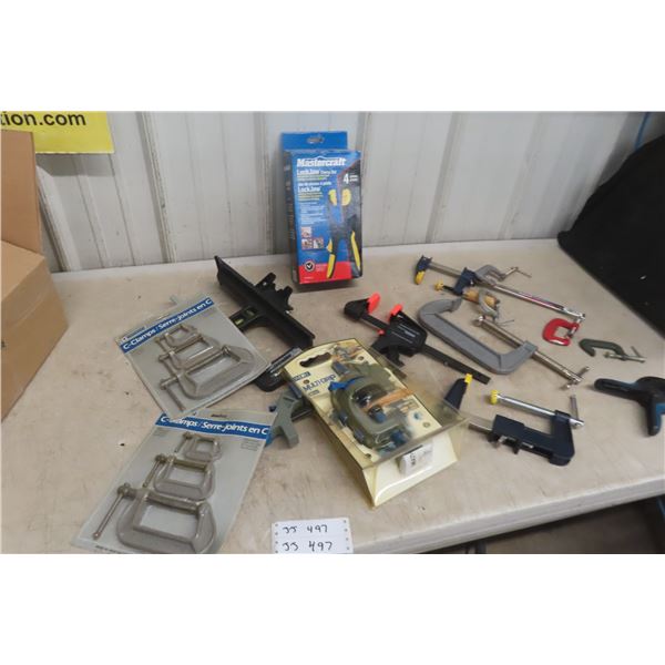 C-Clamps, Spring Clamps, Lock Jaw Multi-Grip