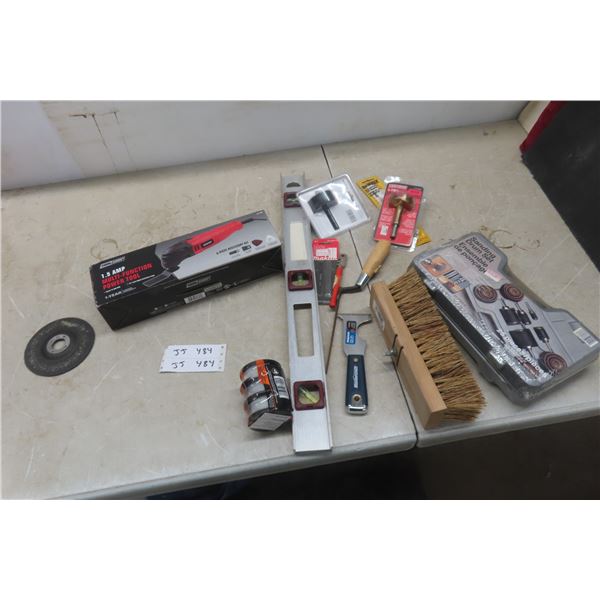 New Multi-Function Power Tool, Sanding Drum Set, Level and More