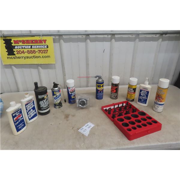 Auto Cleaners and Lubricants, O-Ring Kit, Temp Gauge Auto