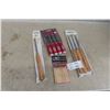 Image 1 : New Wood Chisels, Lathe Turning Chisels, and Carving Set