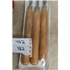 Image 5 : New Wood Chisels, Lathe Turning Chisels, and Carving Set