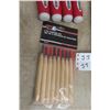 Image 7 : New Wood Chisels, Lathe Turning Chisels, and Carving Set