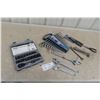 Image 1 : 3/8 Standard Socket Set, Mastercraft 14-Piece Metric Wrench Set, Crescent Wrench Pliers, Mostly New